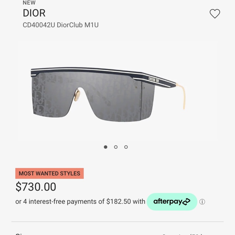 Authentic Dior sunglasses Brand New Never worn.